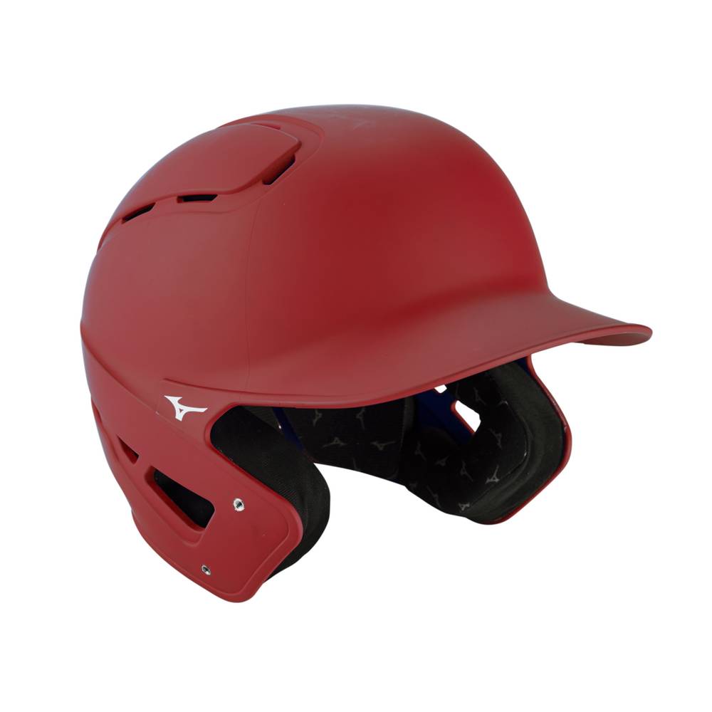 Mens Mizuno B6 Baseball Batting Helmet Burgundy Philippines (CQABLX376)